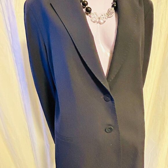 Lafayette 148 New York Women's Black Blazer - Picture 6 of 8